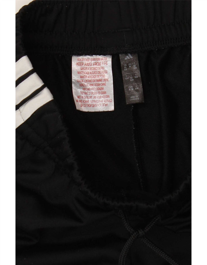 Adidas Jungen Climacool Trainingshose 11–12 Jahre, schwarzes Polyester