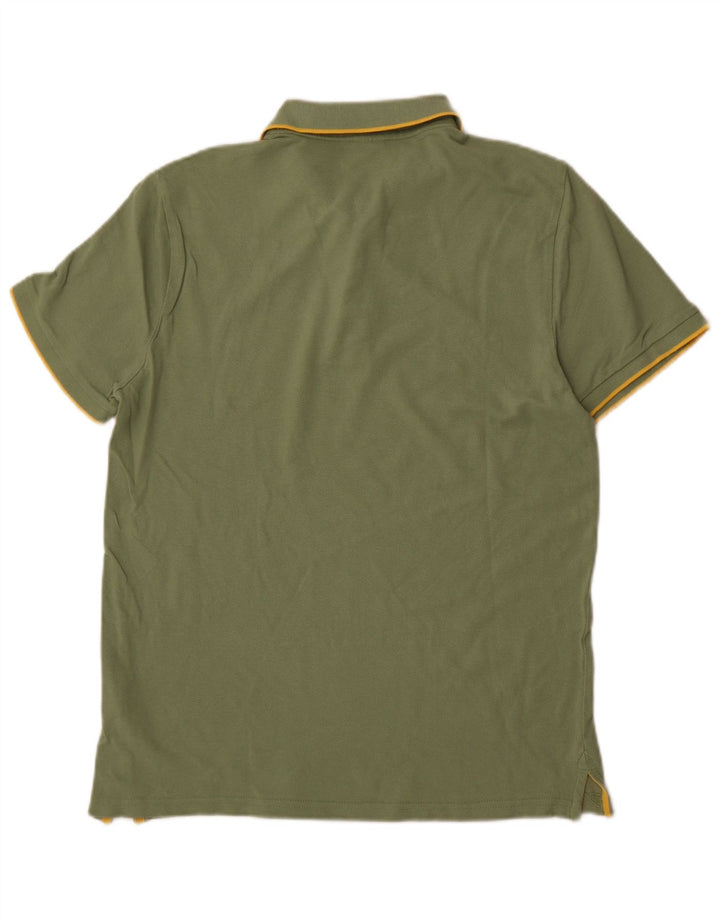 Maui and Sons Herren-Poloshirt aus mittlerer Khaki-Baumwolle
