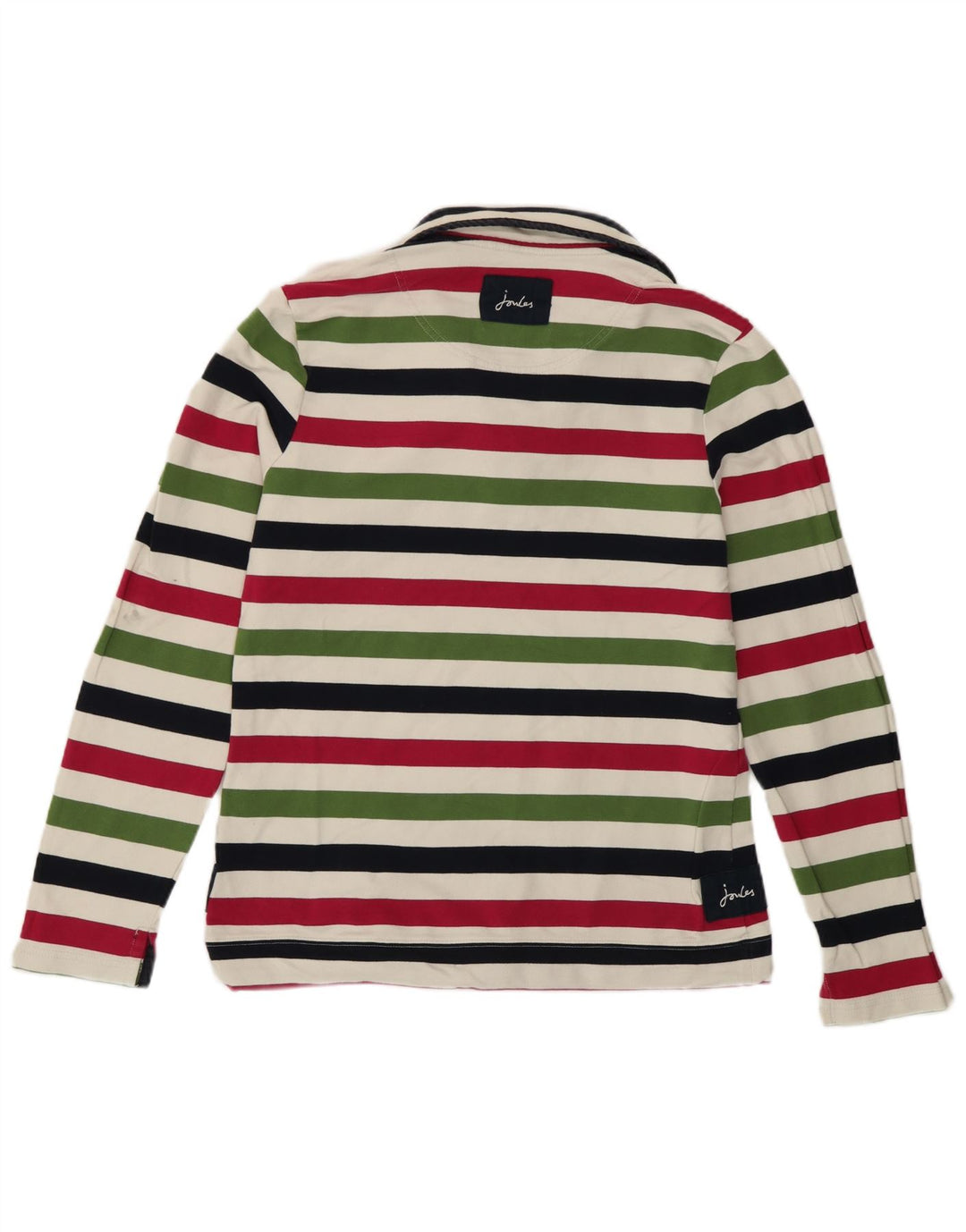 Joules Damen Sweatshirt-Pullover UK 12 Medium Mehrfarbig gestreift