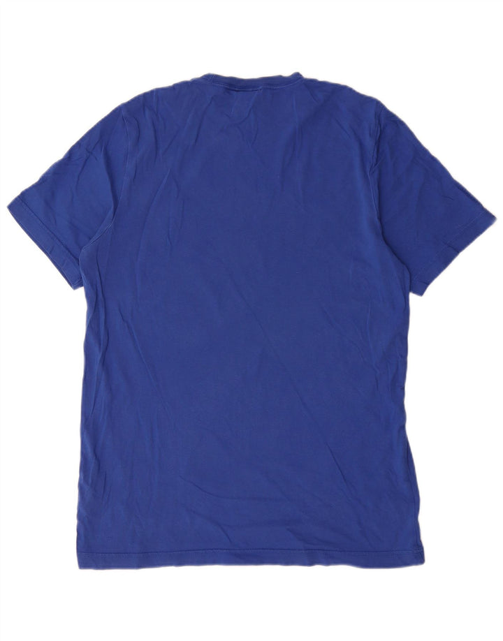 Adidas Herren T-Shirt Top Medium Marineblau Baumwolle