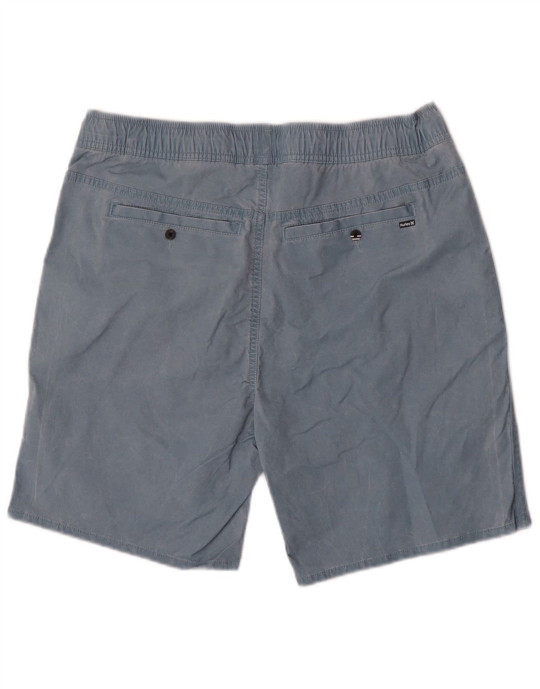Hurley Herren-Badeshorts, klein, aus blauer Baumwolle