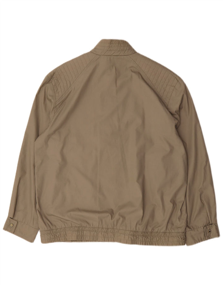 Vintage Herren Bomberjacke UK 42 XL Khaki Polyester