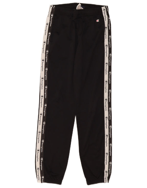 Champion Jogginghose mit Grafik für Jungen, 11–12 Jahre, Größe L, Schwarz