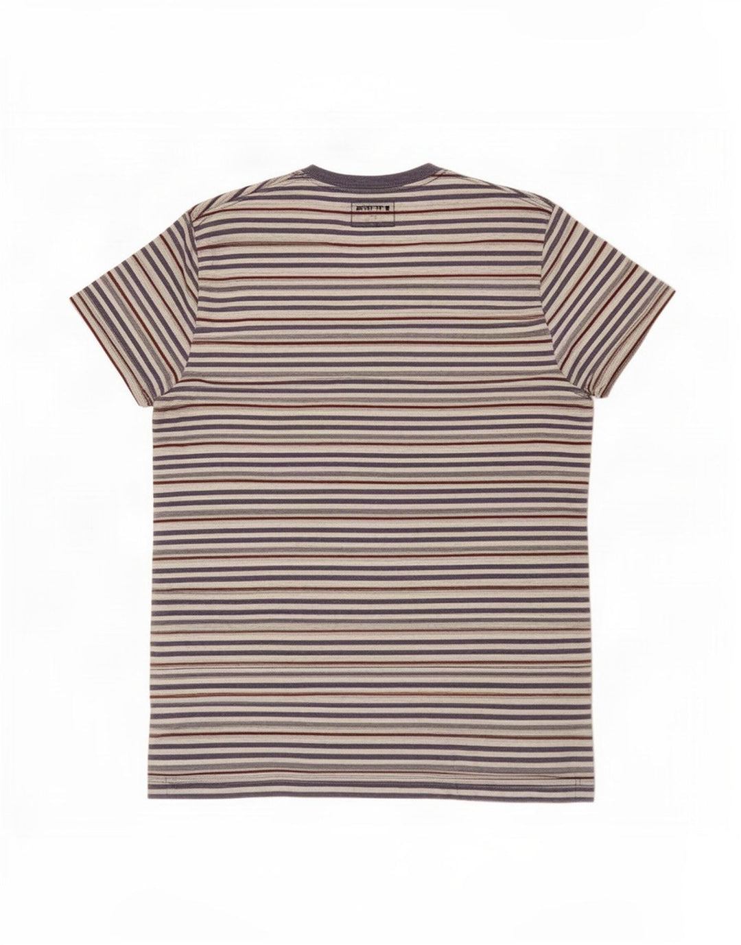 French Connection Herren-T-Shirt-Oberteil, groß, mehrfarbig, Nadelstreifen