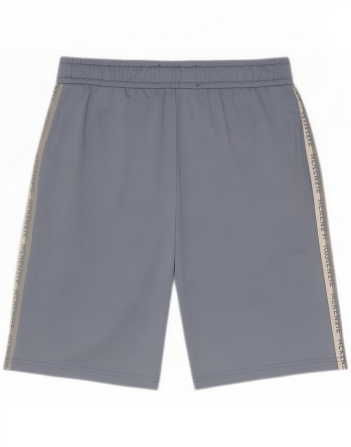 Mckenzie Herren Graphic Sport Shorts Mittelblaues Farbblock-Polyester