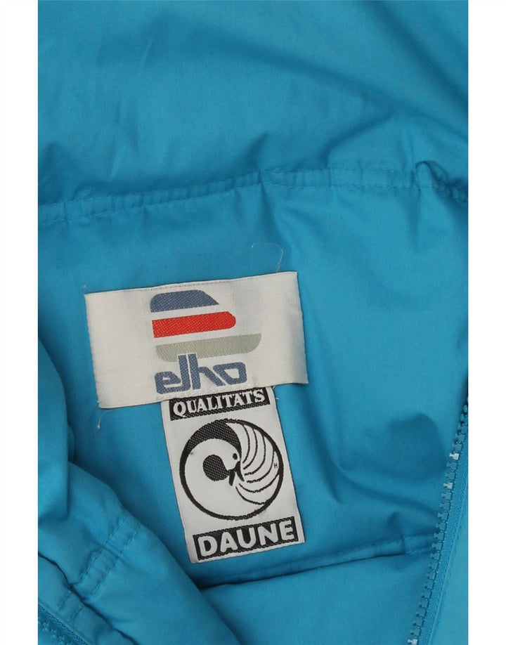 Elho Damen-Kapuzen-Übergröße, gepolsterte Jacke, UK 18, XL, Blau