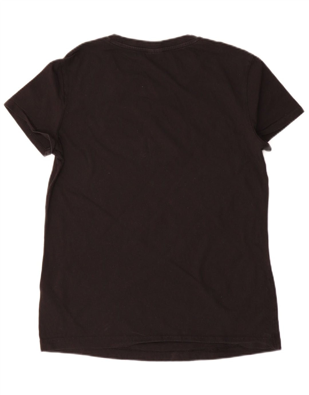 Adidas Damen Graphic T-Shirt Top UK 12/14 Medium Schwarz