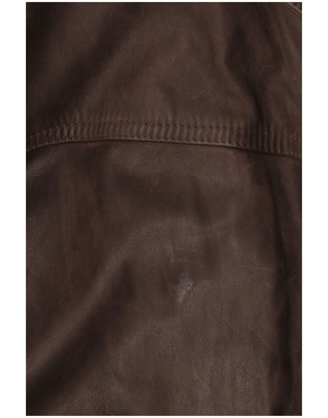 BIKERS Herren 4-Knopf-Lederblazer IT 58 4XL Braunes Leder