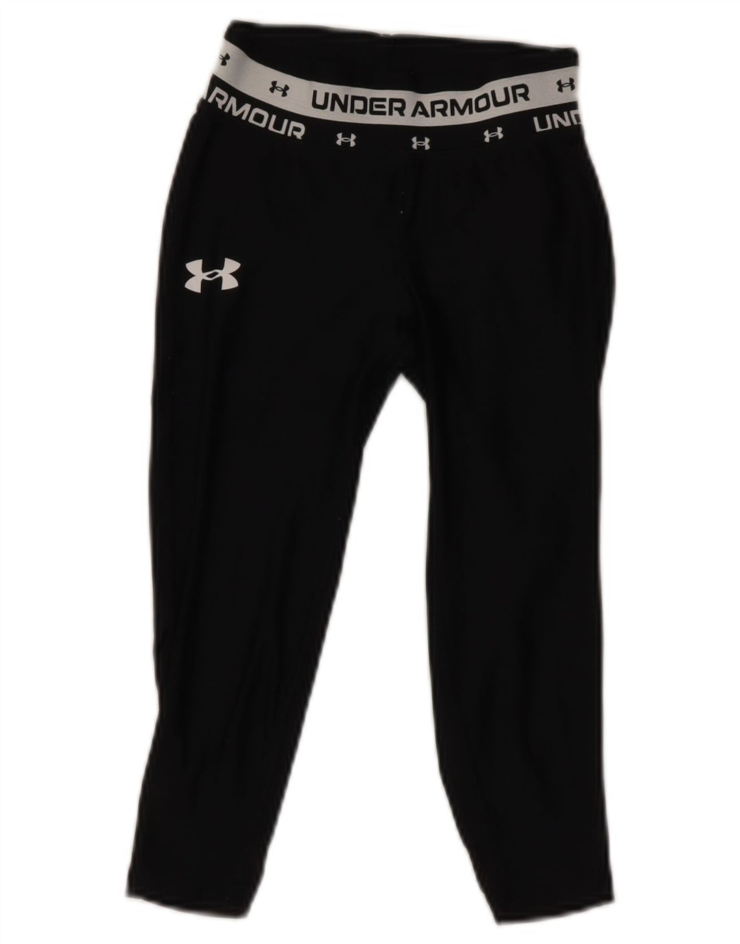 UNDER ARMOUR Grafik-Leggings für Mädchen, 7–8 Jahre, Größe S, Schwarz, Polyester