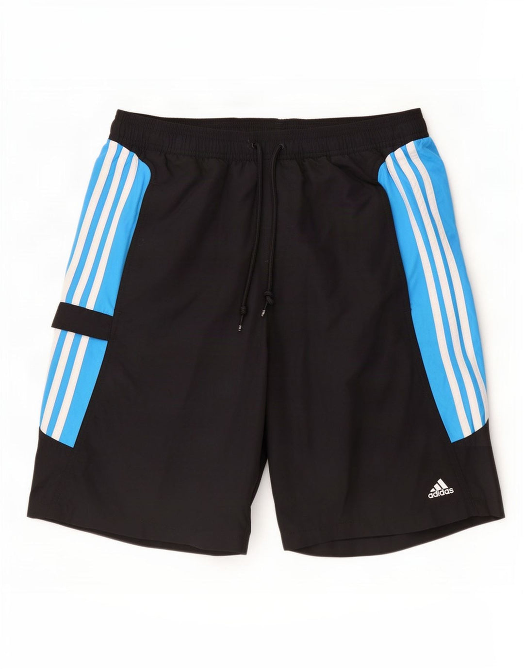 Adidas Herren-Badeshorts, groß, schwarzes Colourblock-Polyester