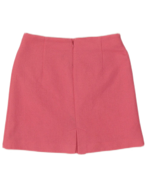 Zara Damen Minirock XS W24 Rosa Polyester