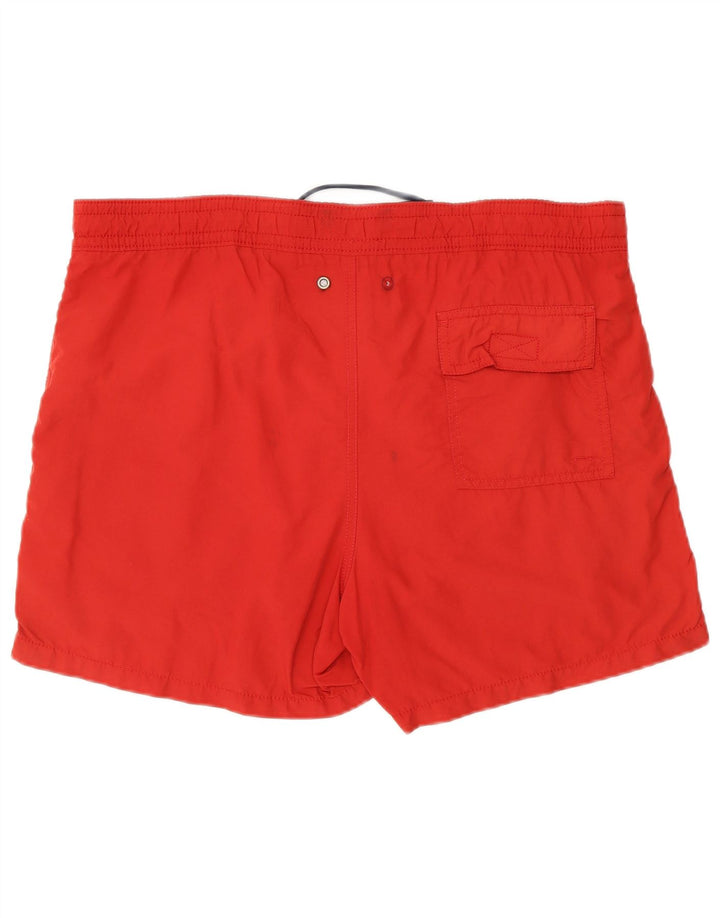 Polo Ralph Lauren Herren Badeshorts Mittelrotes Polyester