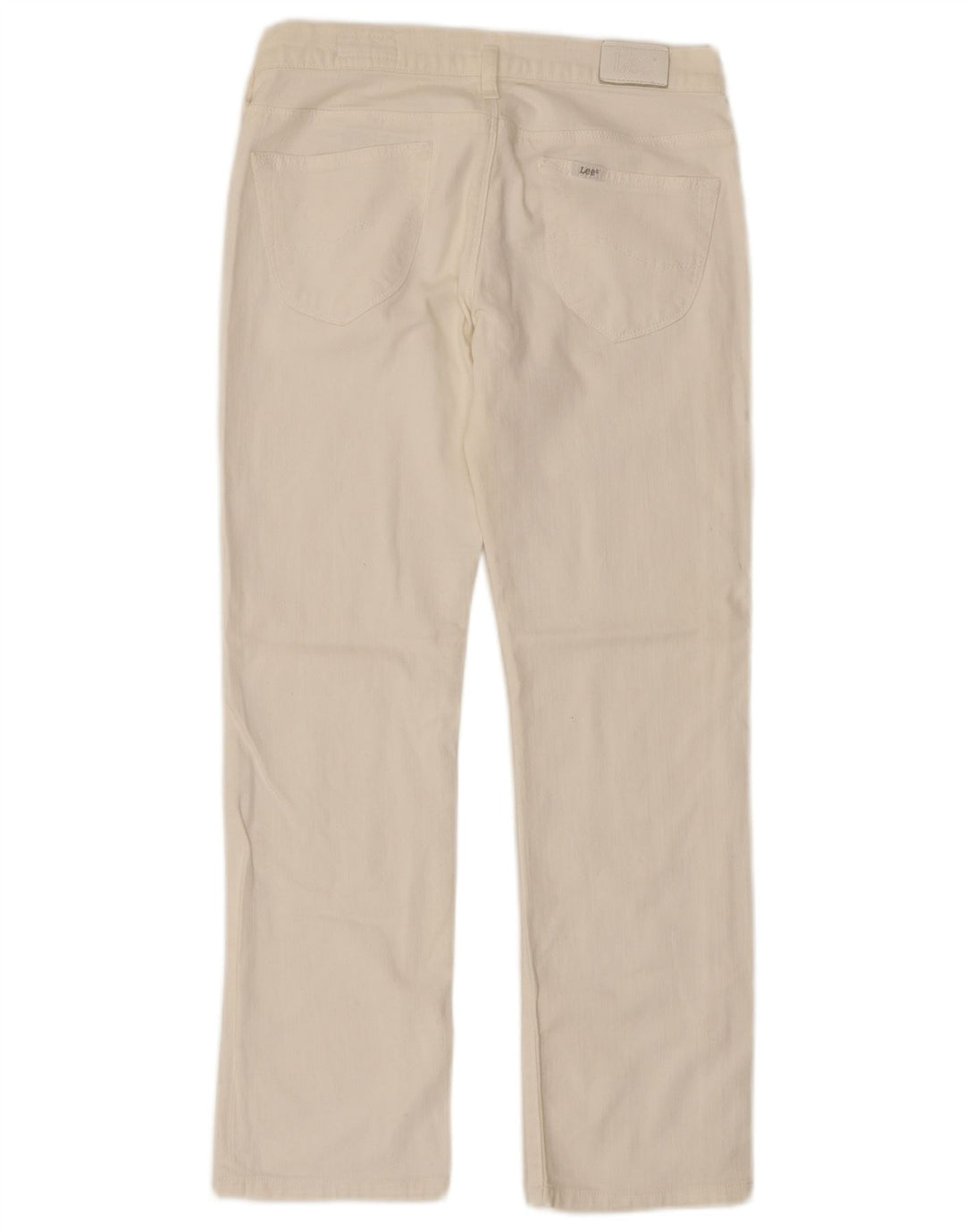 LEE Lilly Straight Jeans für Mädchen, 14–15 Jahre, W28, L26, weiße Baumwolle