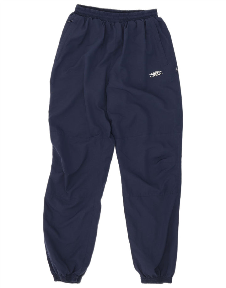Umbro Herren-Trainingshose, Jogginghose, mittelmarineblaues Nylon