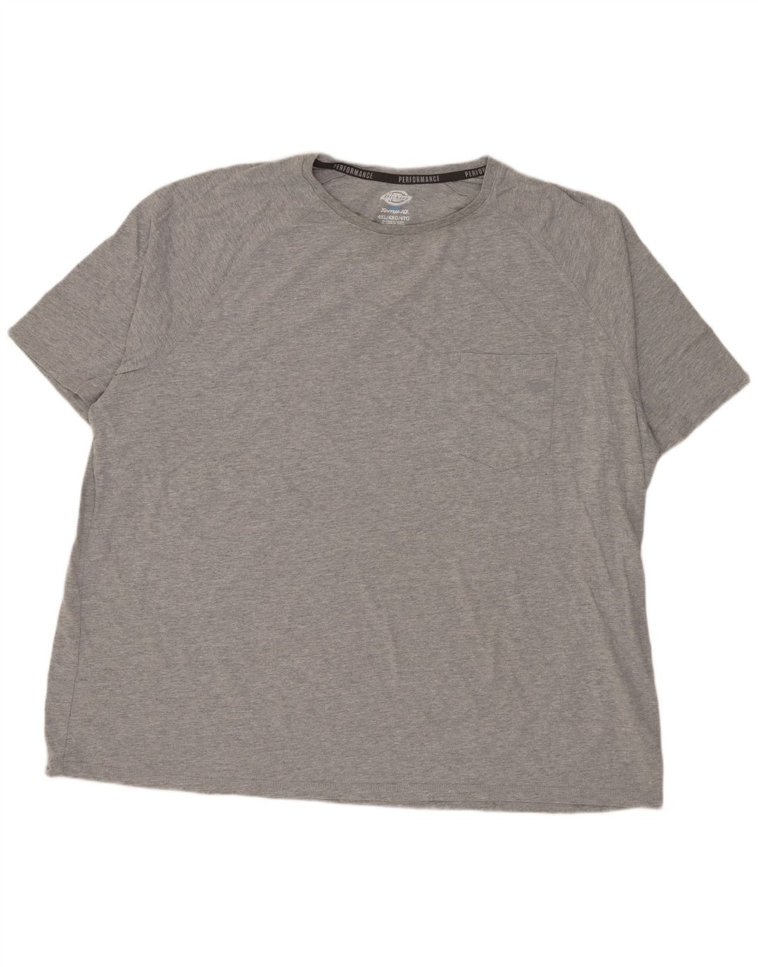 Dickies Herren T-Shirt Top 4XL Grau gefleckte Baumwolle