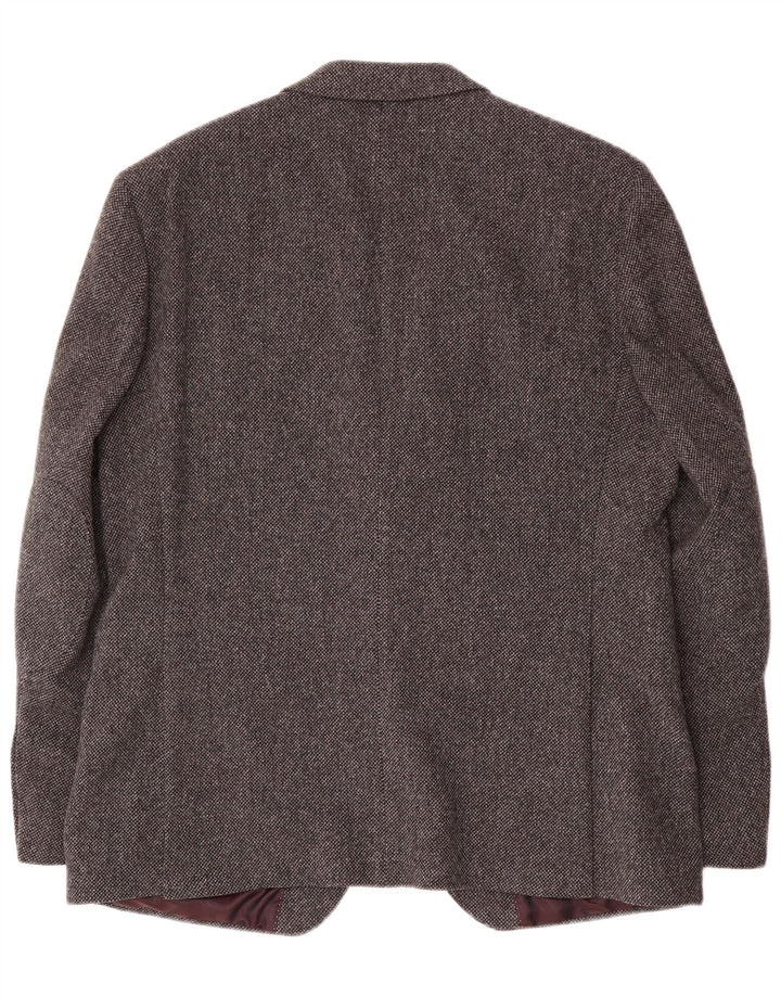 Barutti Herren-Blazer mit 2 Knöpfen, IT 54, 2XL, graue Wolle