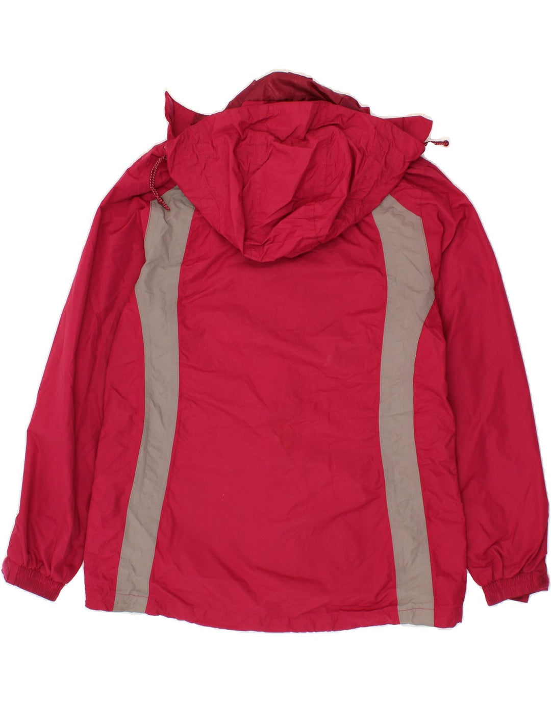 MOUNTAIN WAREHOUSE Womens Windbreaker Jacket UK 16 Large  Pink Colourblock Vintage Mountain Warehouse and Second-Hand Mountain Warehouse from Messina Hembry 