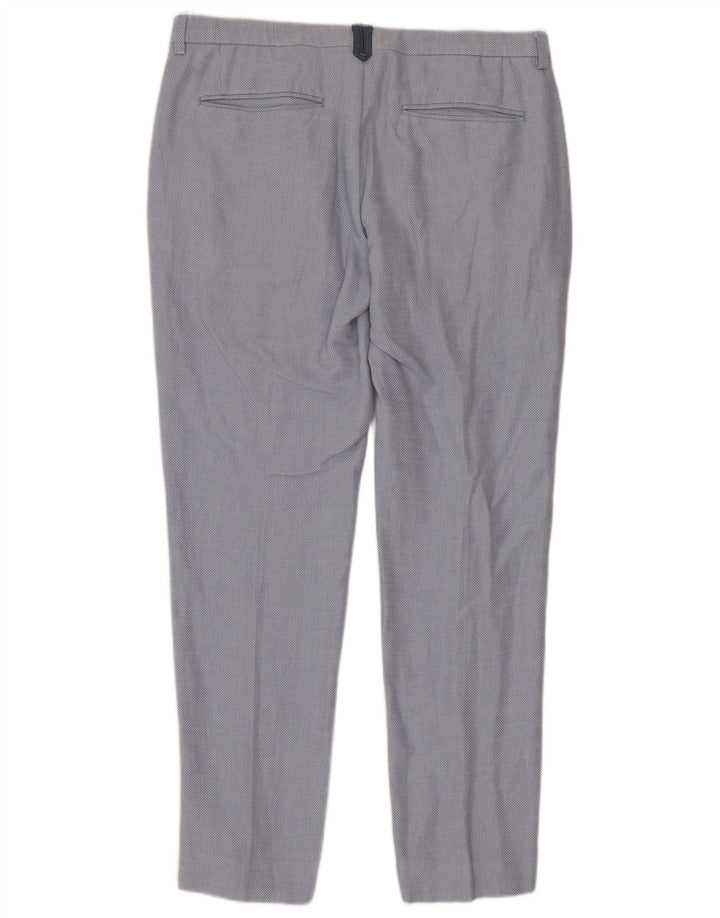ZARA Slim Chino-Hose für Herren, EU 40, M, B31, L30, Blau