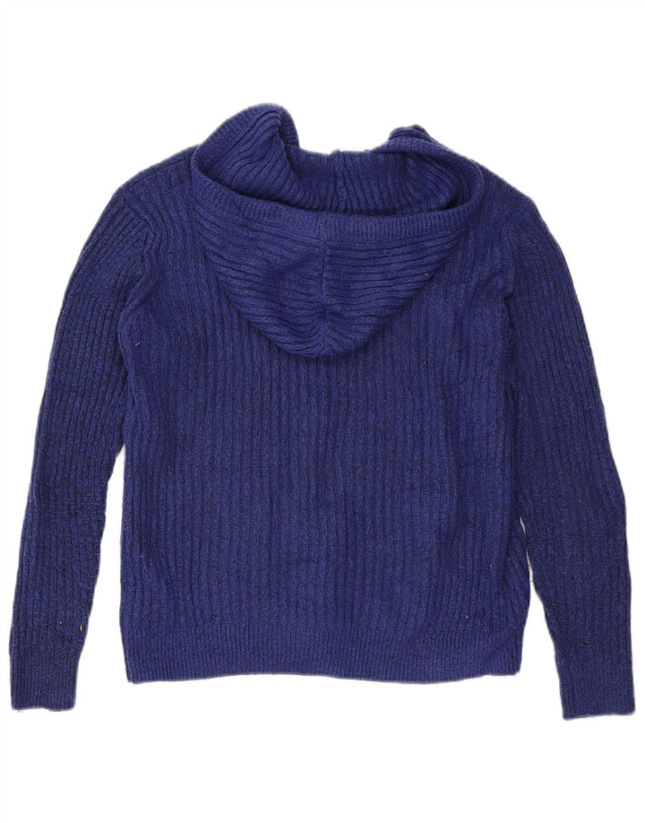 Marks & Spencer Damen-Pullover mit Kapuze, Gr. 14, mittleres Marineblau