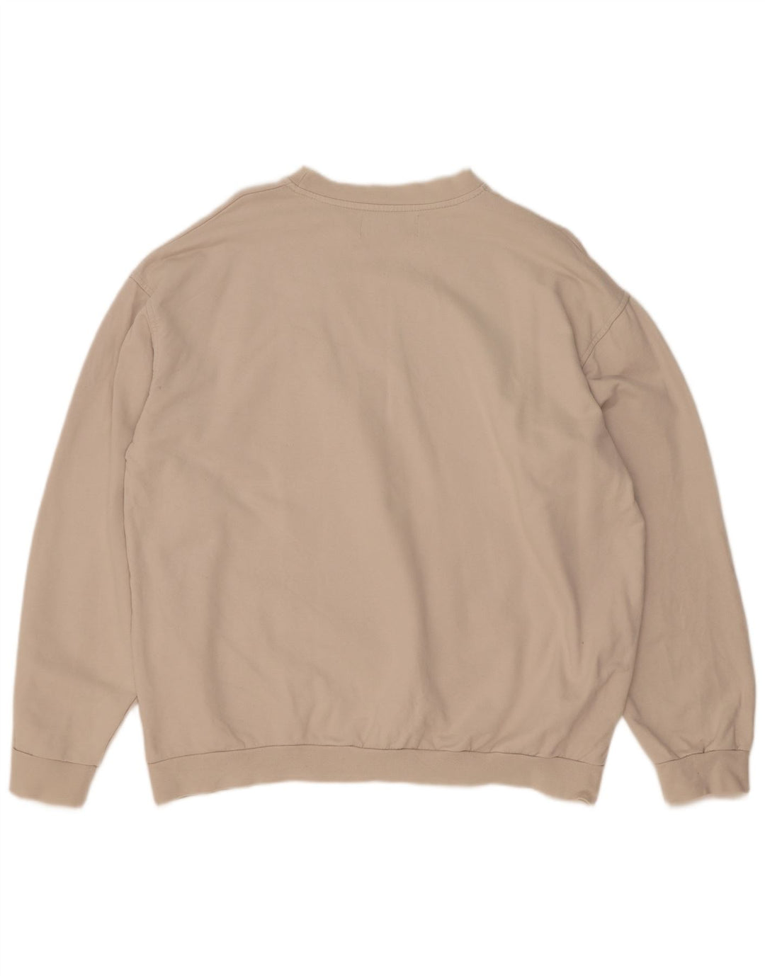 Kappa Herren Sweatshirt Pullover 2XL Beige Baumwolle