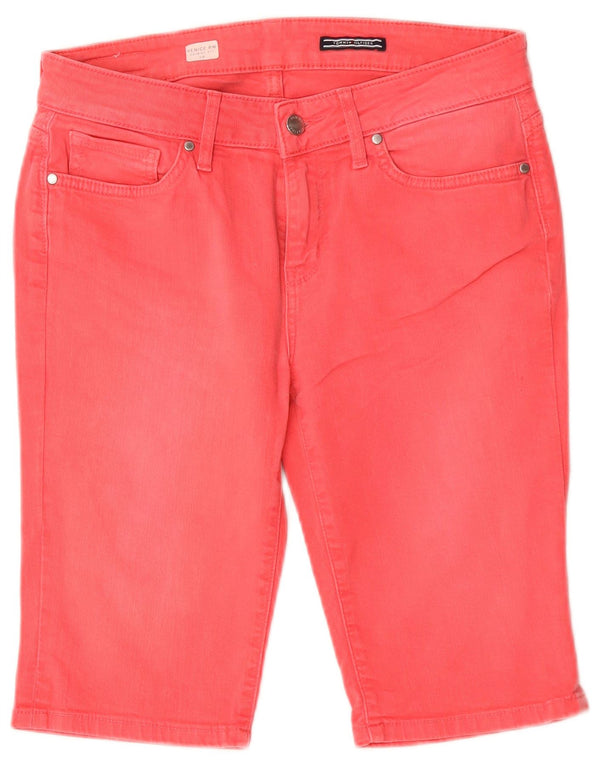 Tommy Hilfiger Damen Venice RW Skinny Jeansshorts W28 Mittelrosa