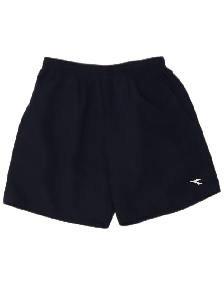 Diadora Herren Sportshorts Medium Marineblau Polyester
