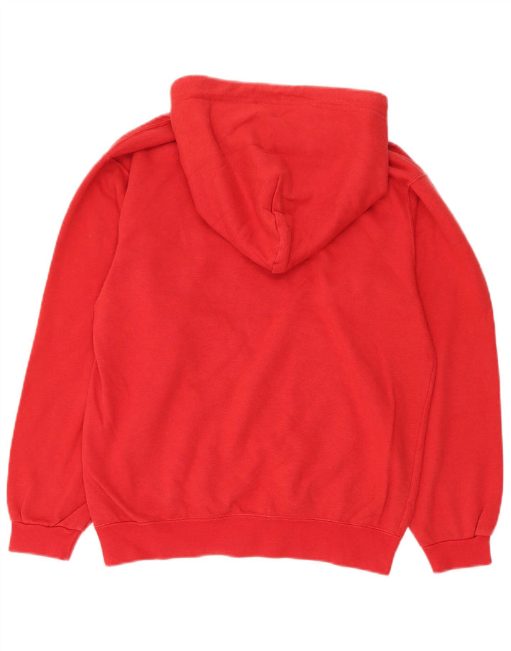 CHAMPION Herren-Kapuzenpullover mit Grafik, Größe S, Rot, Baumwolle