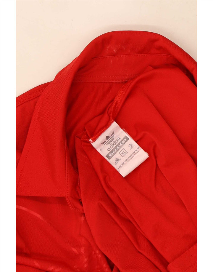 Adidas Herren Grafik Poloshirt XL Rot