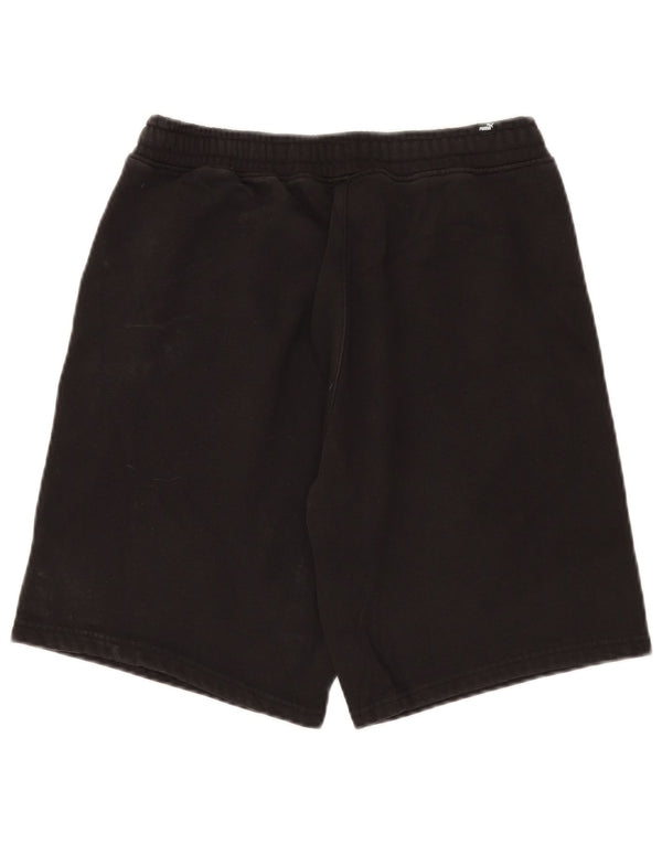 Puma Damen Sportshorts UK 14 Medium Schwarz Baumwolle