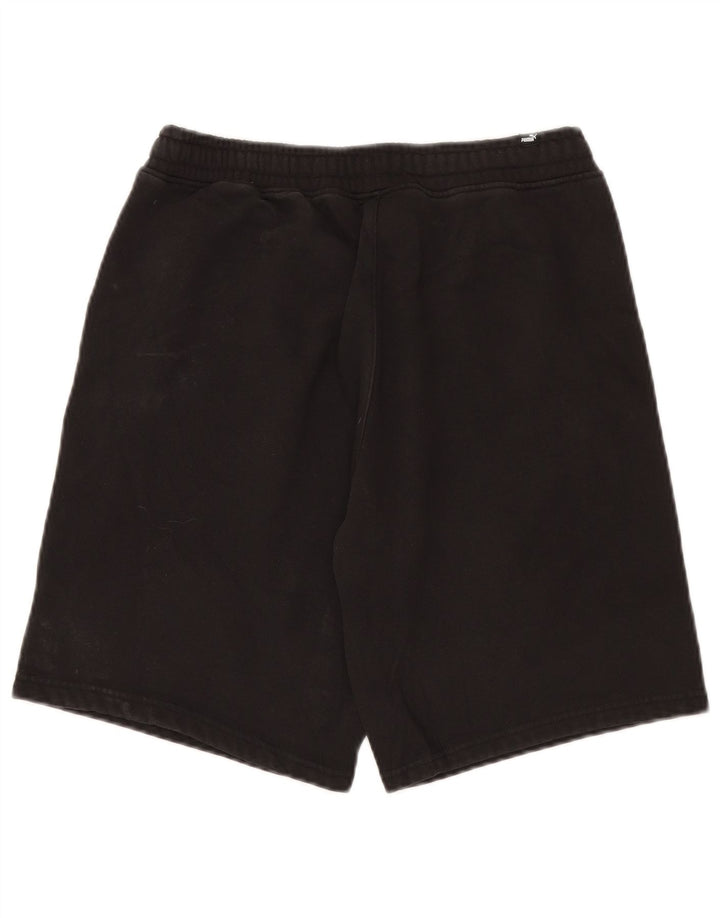 Puma Damen Sportshorts UK 14 Medium Schwarz Baumwolle