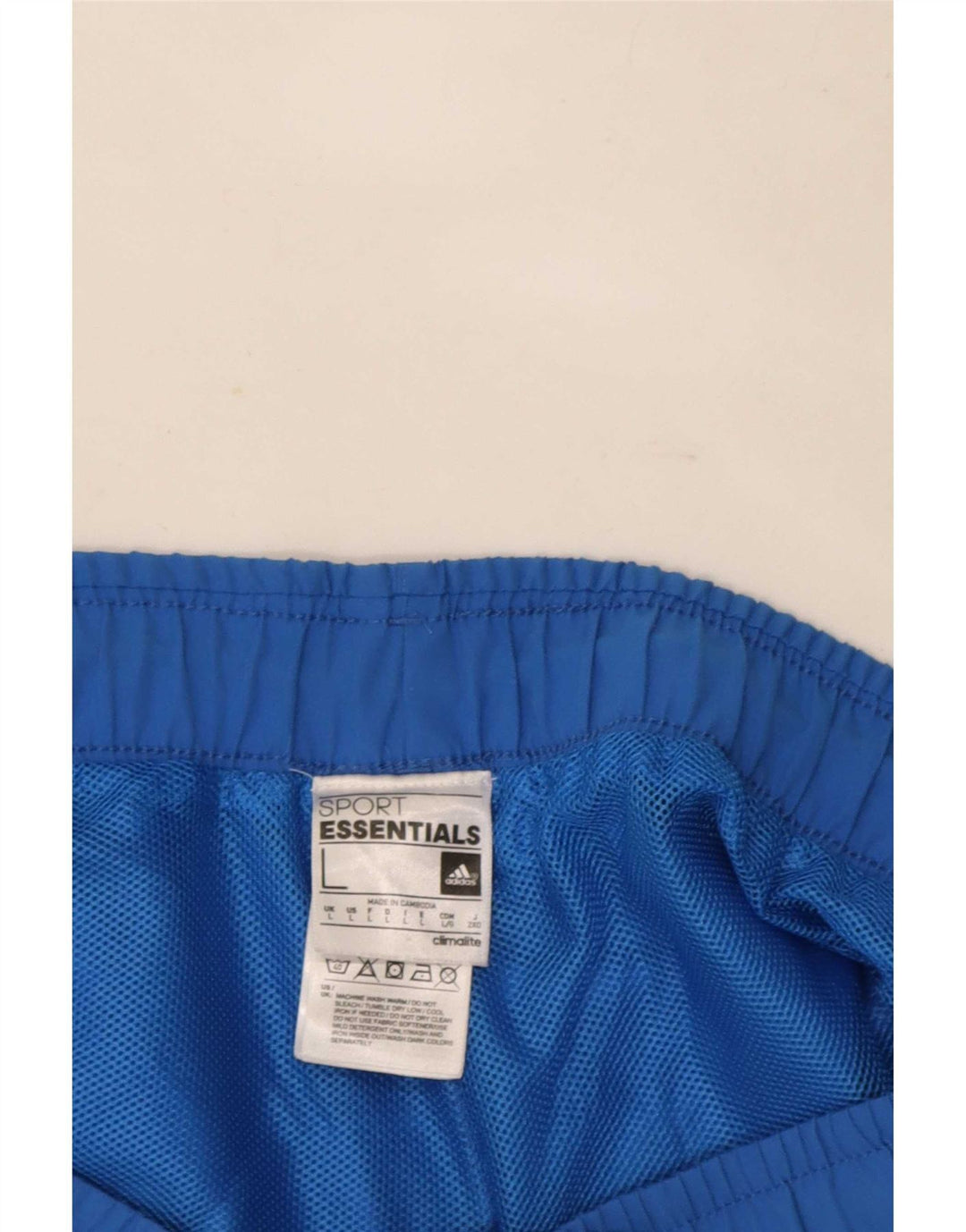 Adidas Herren Climalite Sport Shorts Large Blau Polyester