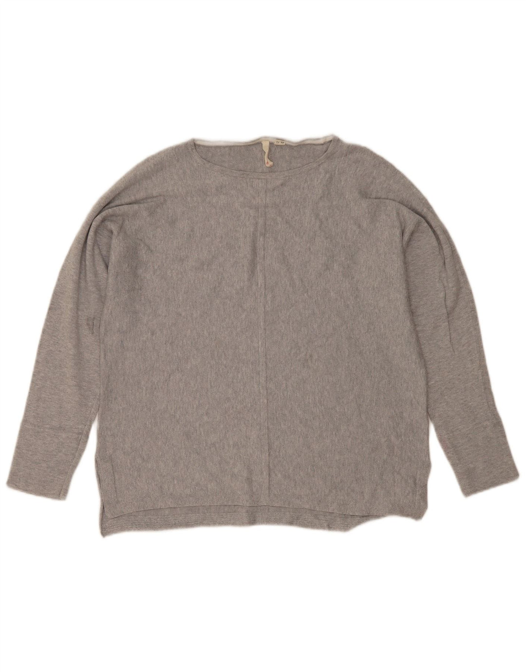 White Stuff Damen-Pullover mit U-Boot-Ausschnitt, Gr. 40, Größe L, Grau meliert