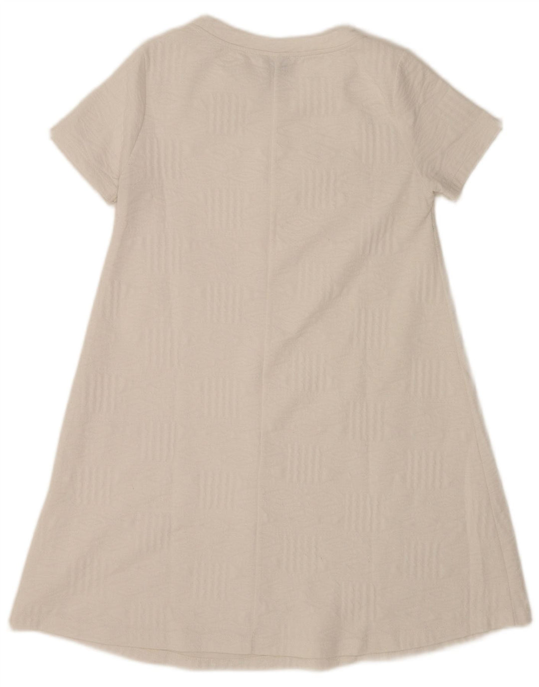 Zara Damen Trafaluc A-Linien-Kleid UK 12 Mittelweiß