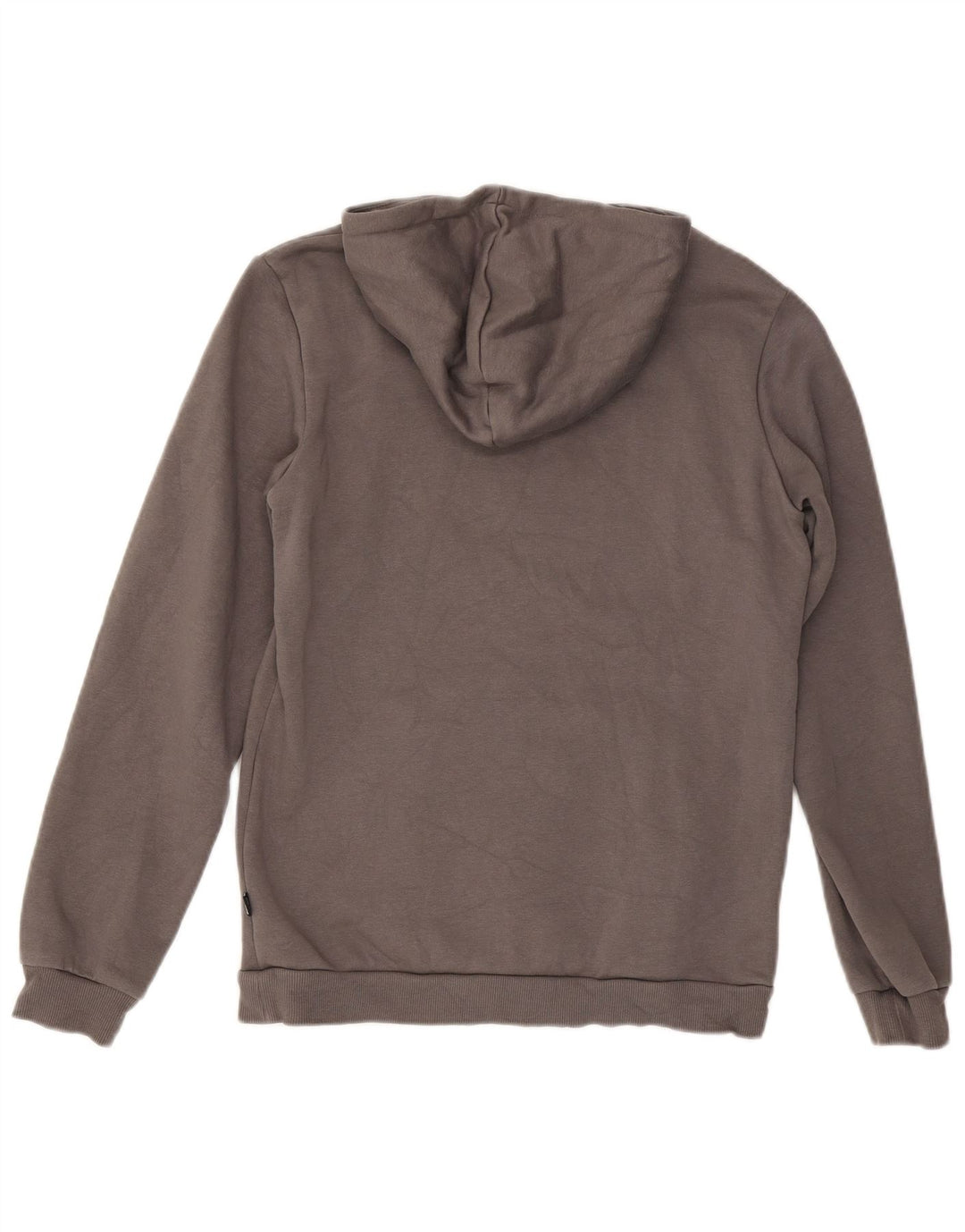 PUMA Jungen Graphic Hoodie Pullover 15–16 Jahre, graue Baumwolle