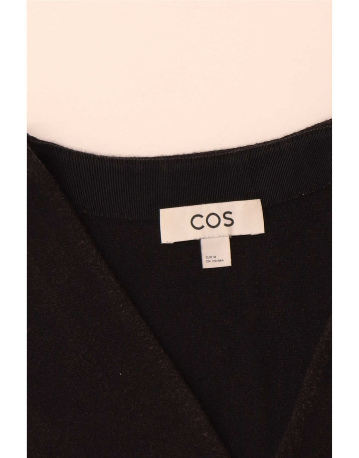 Cos Damen Crop Weste UK 12 Mittelbraune Baumwolle