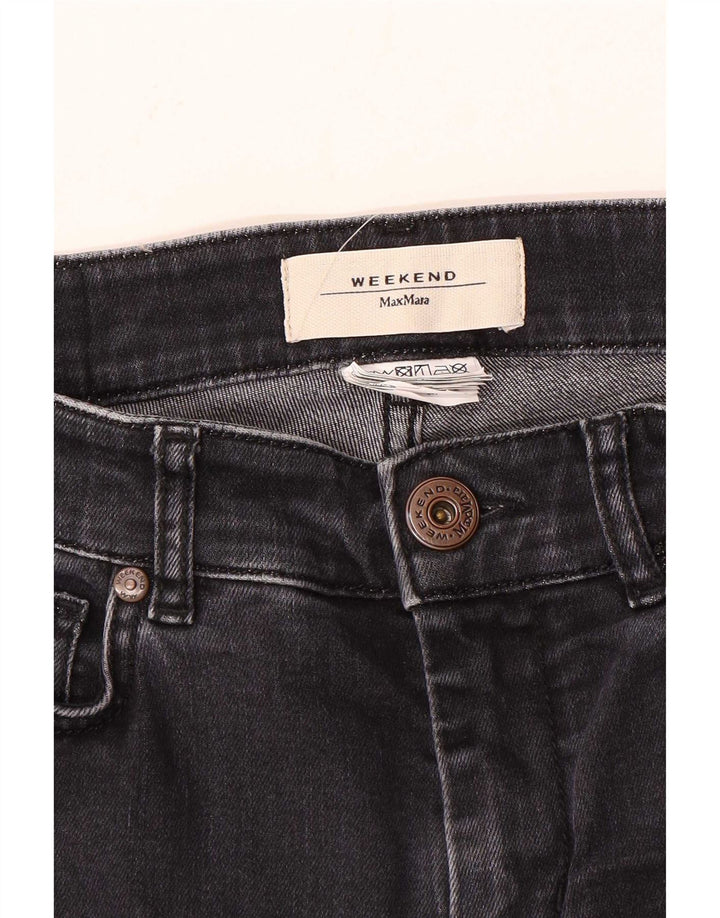 Max Mara Damen Weekend-Cropped-Jeans W28 L25 Grau
