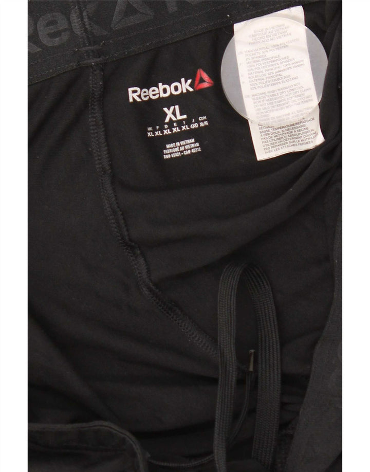 Reebok Herren Speedwick Trainingshose XL Schwarz Polyester