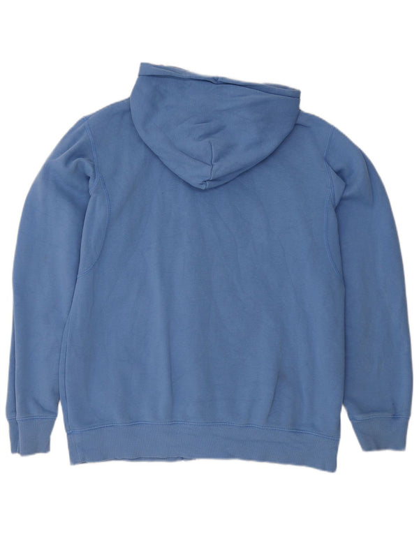 Nike Herren Zip Hoodie Pullover UK 42/44 Large Blau