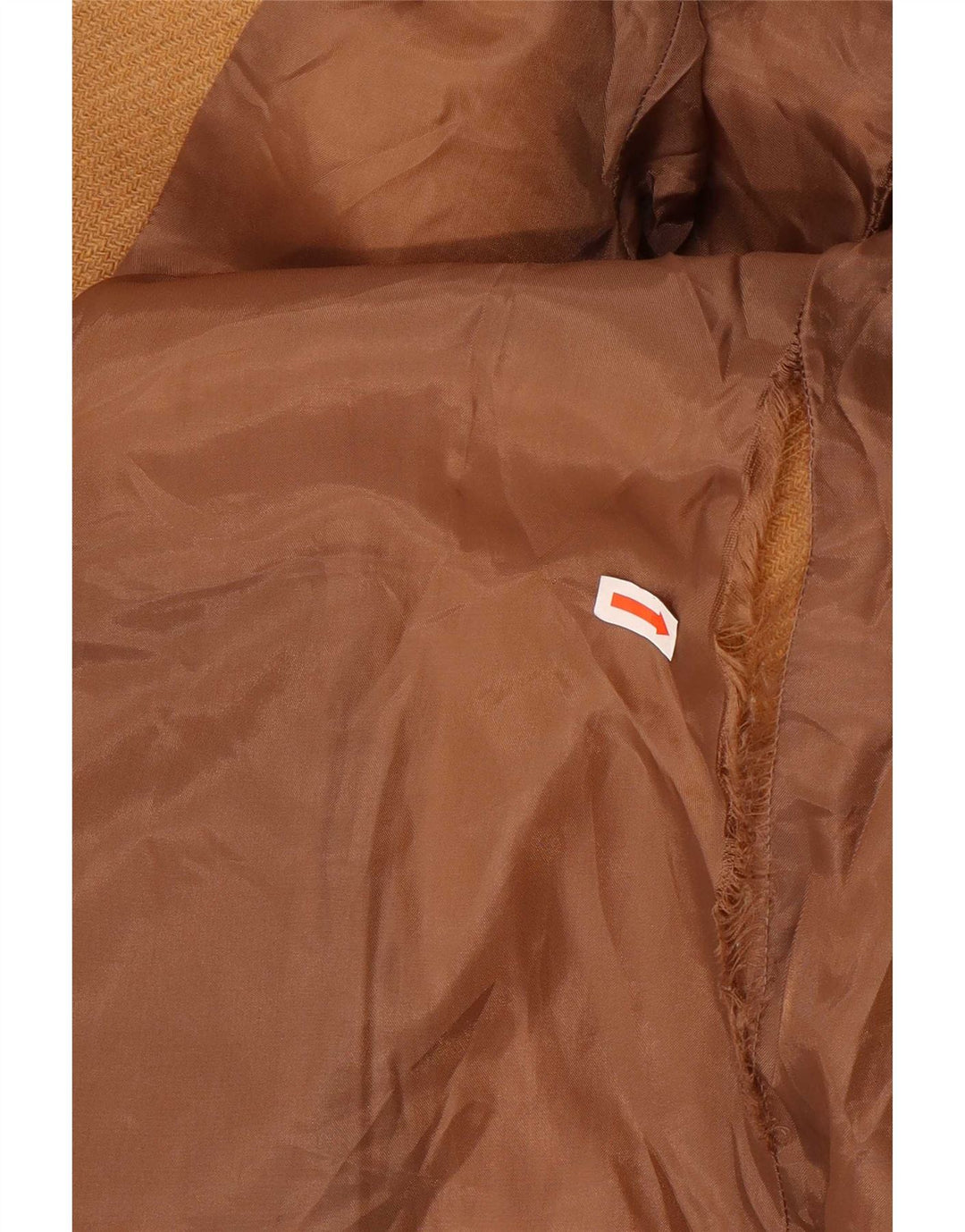 Zara Damen-Bomberjacke mit Kapuze, UK 10, Größe S, braun, Polyester