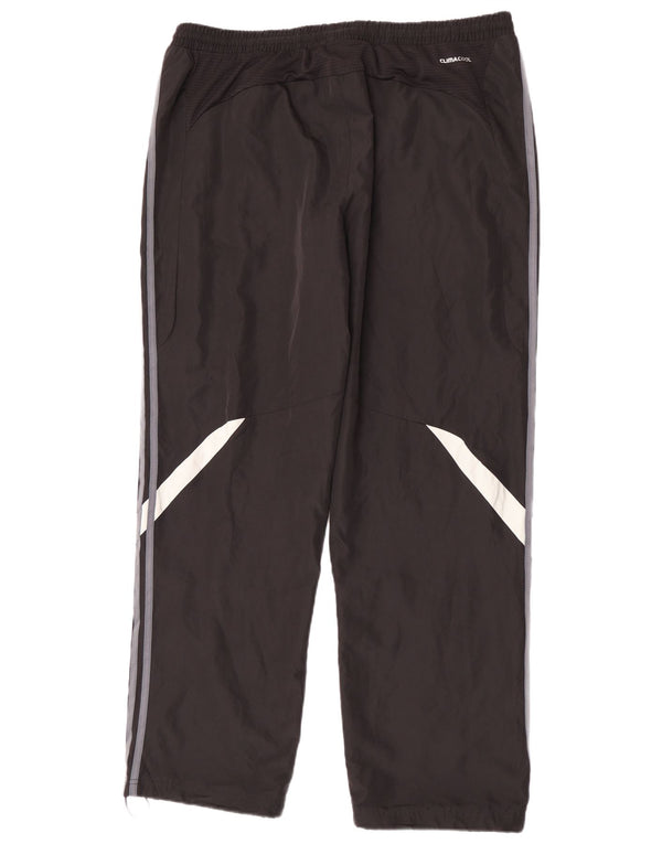 Adidas Herren Climalite Trainingshose 2XL Schwarz Colourblock