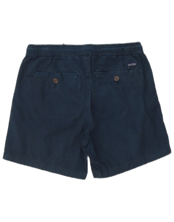 Jack Wills Herren-Chinoshorts aus stückgefärbter Baumwolle, Größe S, Größe W29, Marineblau