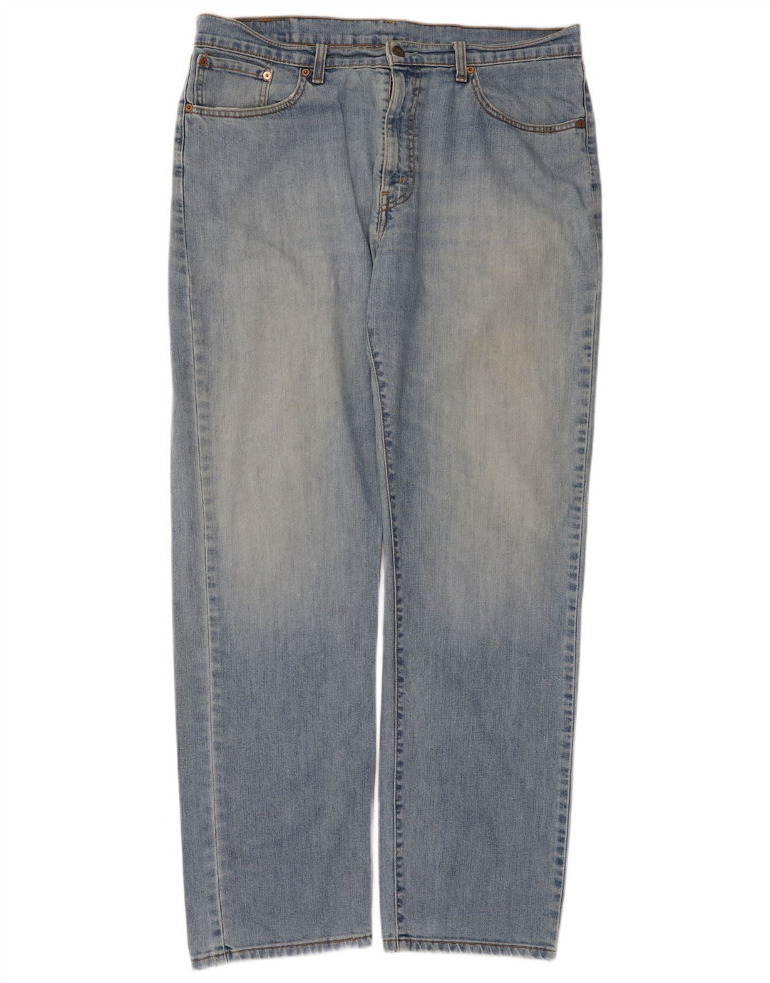 Levi's Herren Straight Jeans W38 L34 Blaue Baumwolle