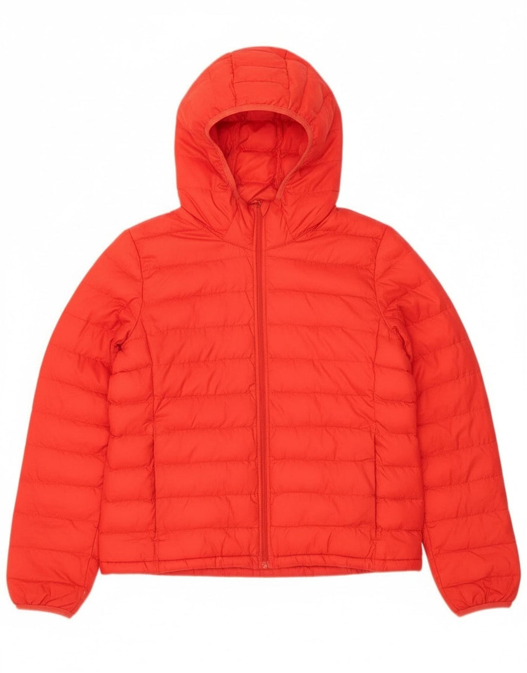 Levi's Damen-Jacke mit Kapuze, gepolstert, UK 16, Größe L, Rot, Polyester