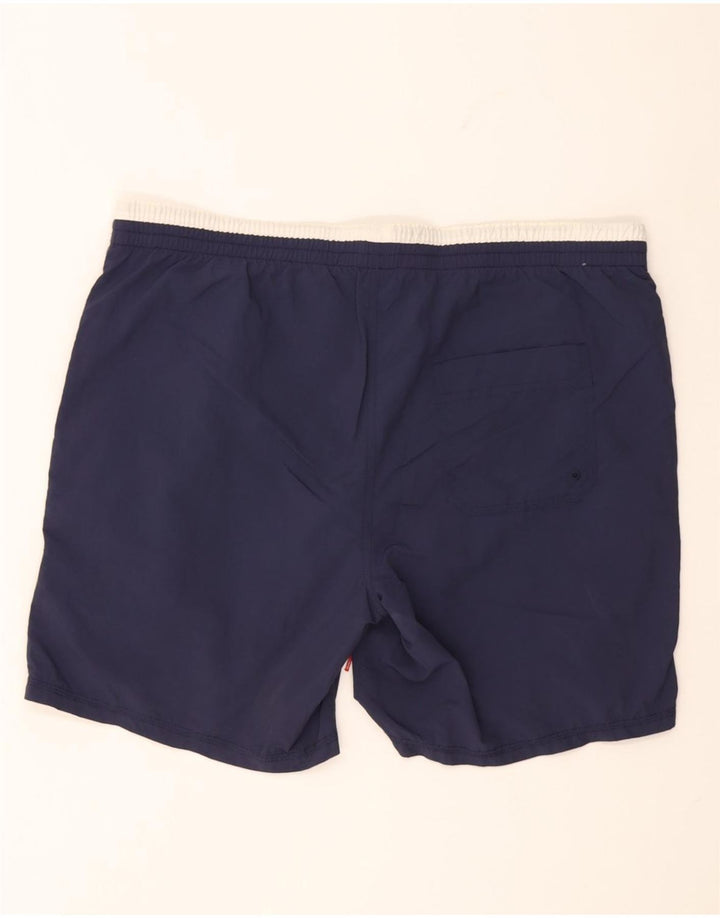 Diadora Herren-Badeshorts mit Grafik, 2XL, Marineblau, Polyamid