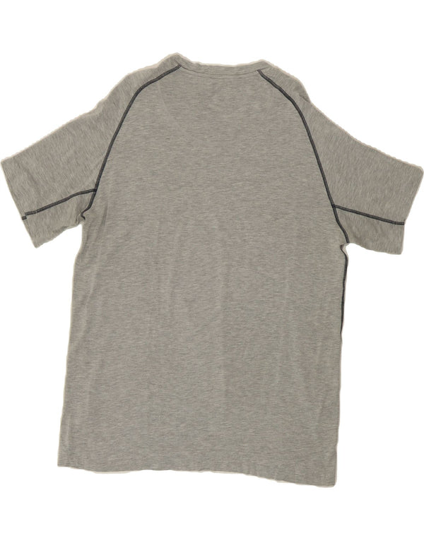 FAT FACE Mens T-Shirt Top Large Grey Acrylic
