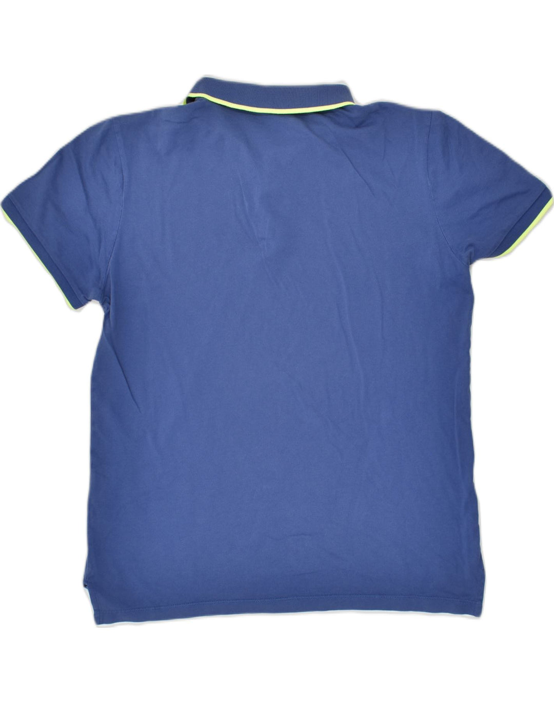 GUESS Mens Polo Shirt Large Blue Cotton | Vintage Guess | Thrift | Second-Hand Guess | Used Clothing | Messina Hembry 