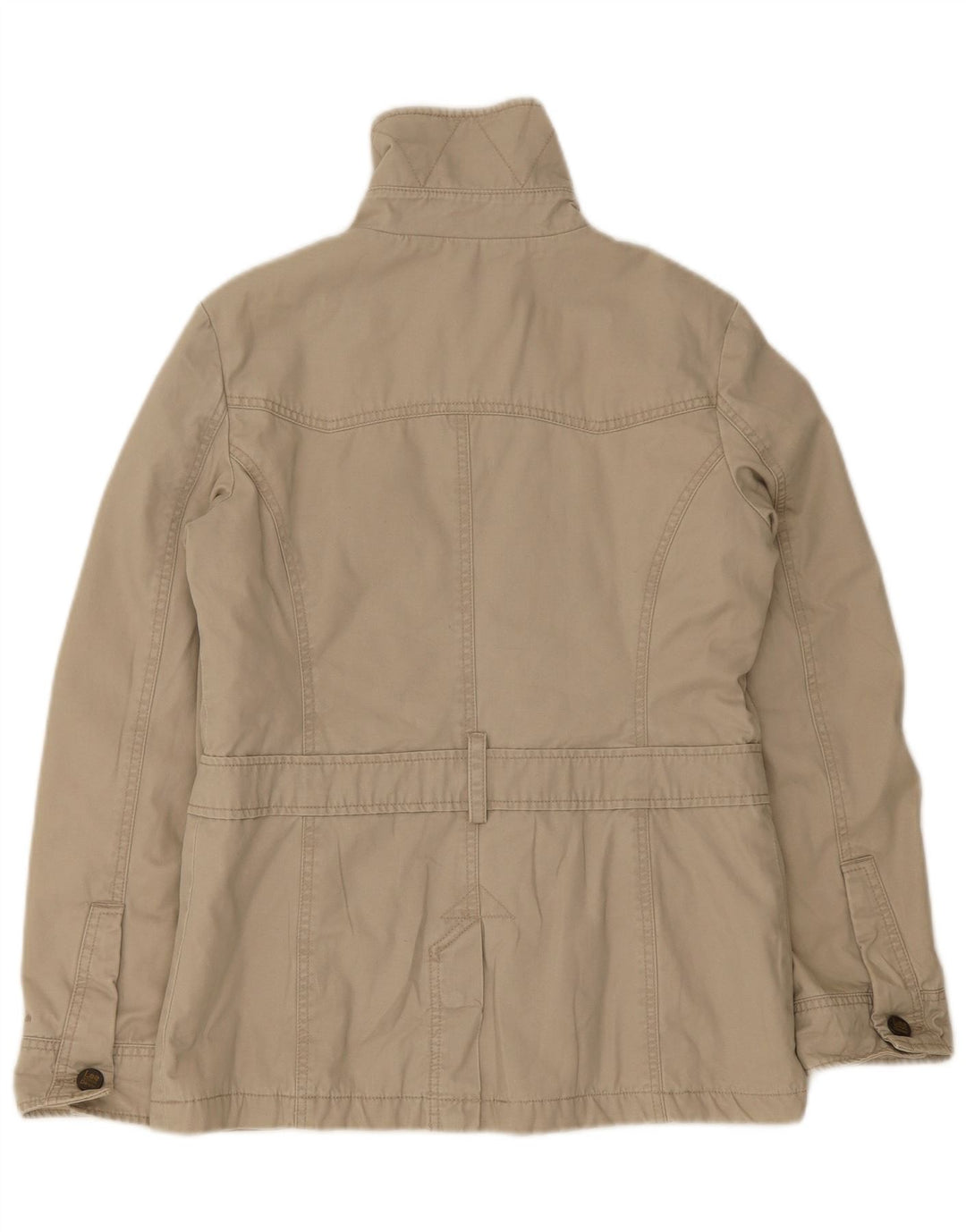 Lee Womens Utility Jacke UK 14 Mittelbeige Baumwolle