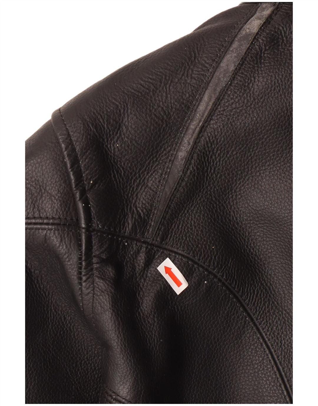 LEWIS Damen Leder Bikerjacke UK 18 XL Schwarzes Leder