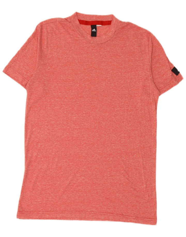 ADIDAS Herren T-Shirt Top Mittelrot meliert