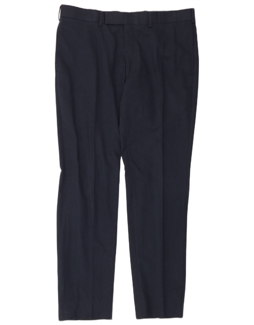 Marks & Spencer Slim-Anzughose für Herren, W36, L31, Marineblau, Baumwolle
